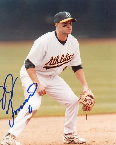 J.J.  FURMINAK  OAKLAND  A'S    SIGNED 8X10  PHOTO