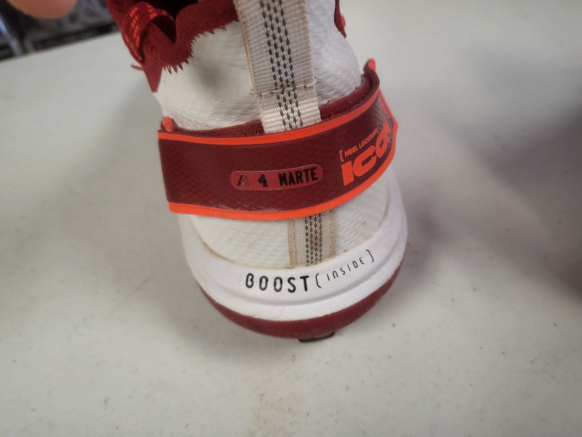 KATEL MARTE ARIZONA DIAMONDBACKS GAME ISSUED CLEATS AUTHENTIC L@@K MVP