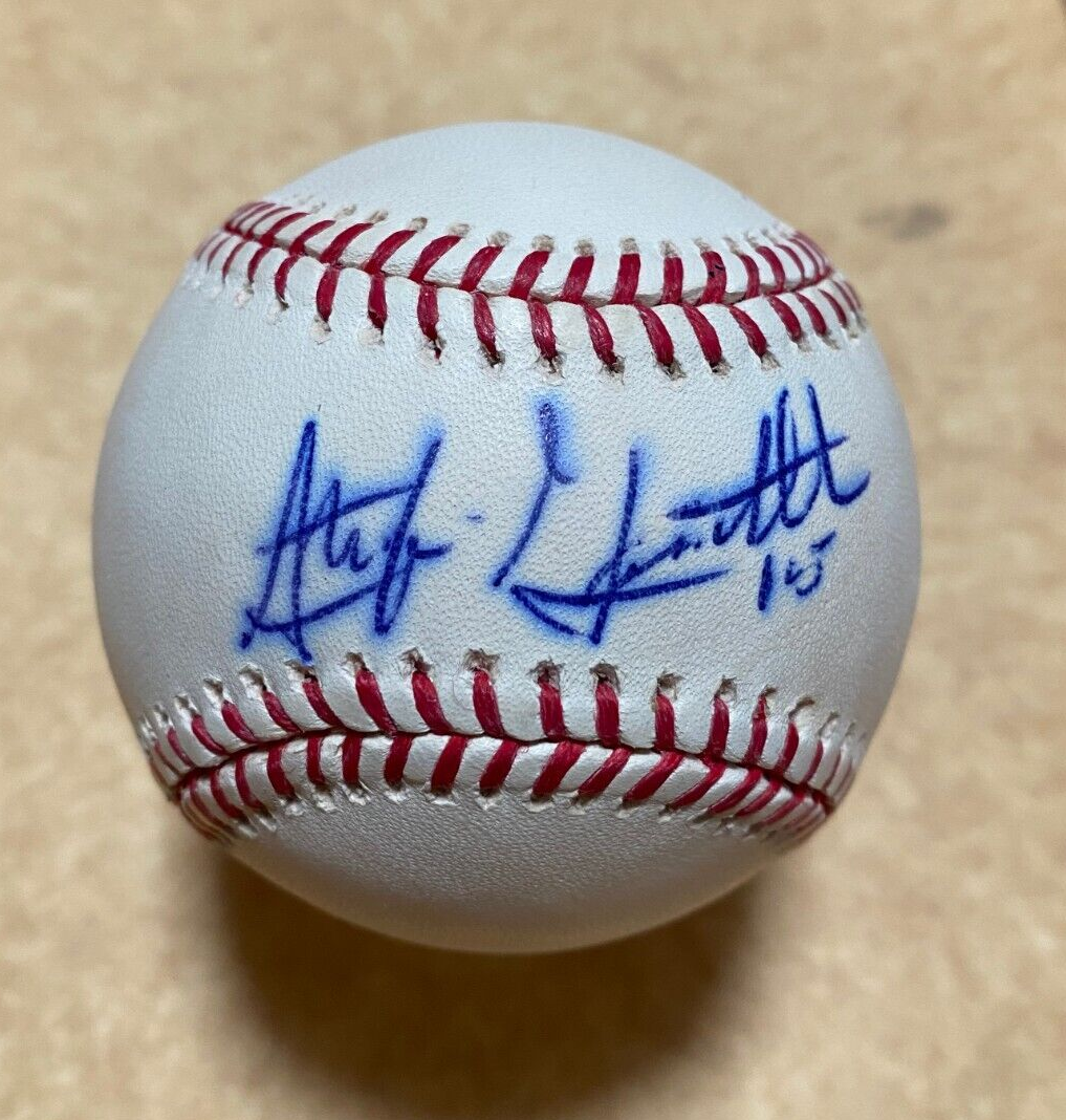 STEFAN GARTRELL CHICAGO WHITE SOX SIGNED AUTOGRAPHED M.L. BASEBALL WCOA