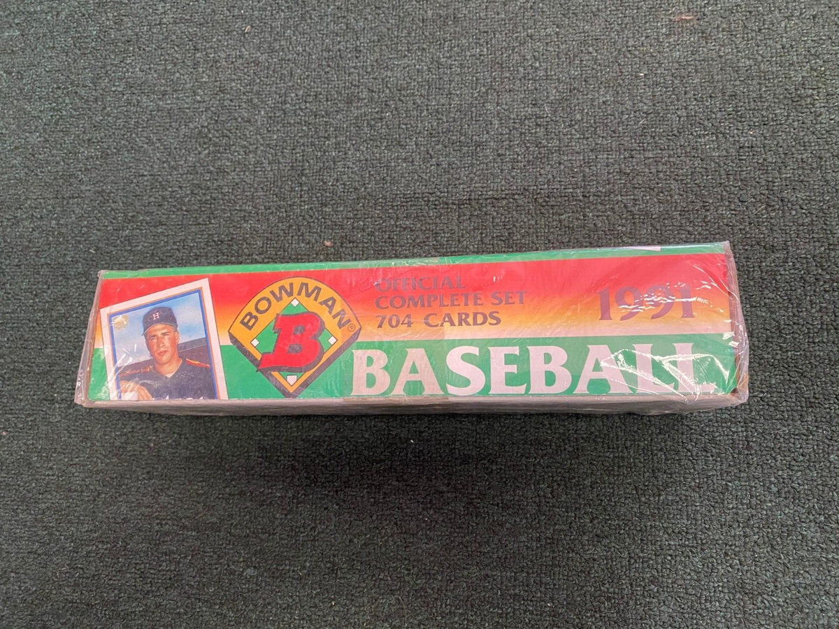1991 BOWMAN BASEBALL 704 CARDS COMPLETE SET CHIPPER JONES JIM THOME RC