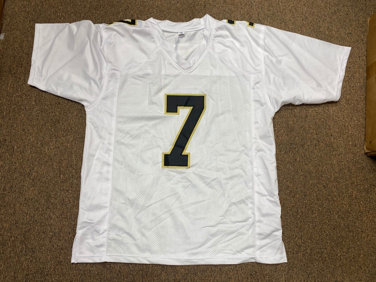 MORTEN ANDERSEN #7 HOF 2017 NEW ORLEANS SAINTS SIGNED CUSTOM JERSEY SZ XL PSA **