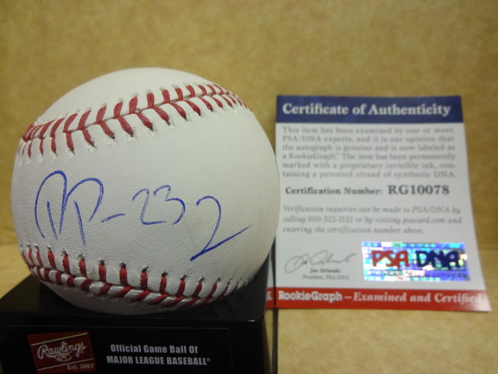 DELVIN PEREZ ST. LOUIS CARDINALS  ROOKIE GRAPH SIGNED M.L BASEBALL JSA RG10078