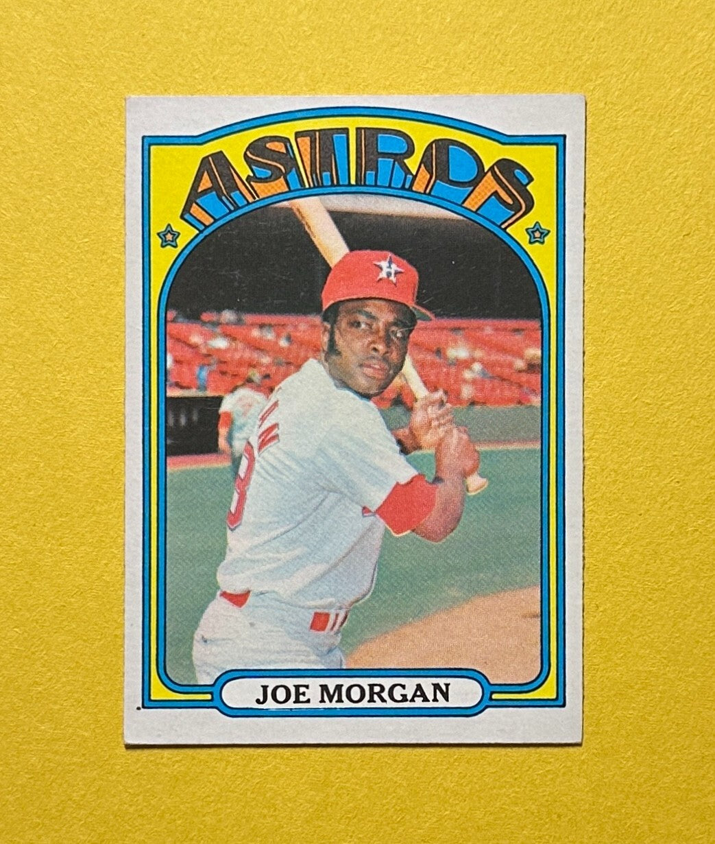 1972 TOPPS JOE MORGAN #132 ASTROS HOF
