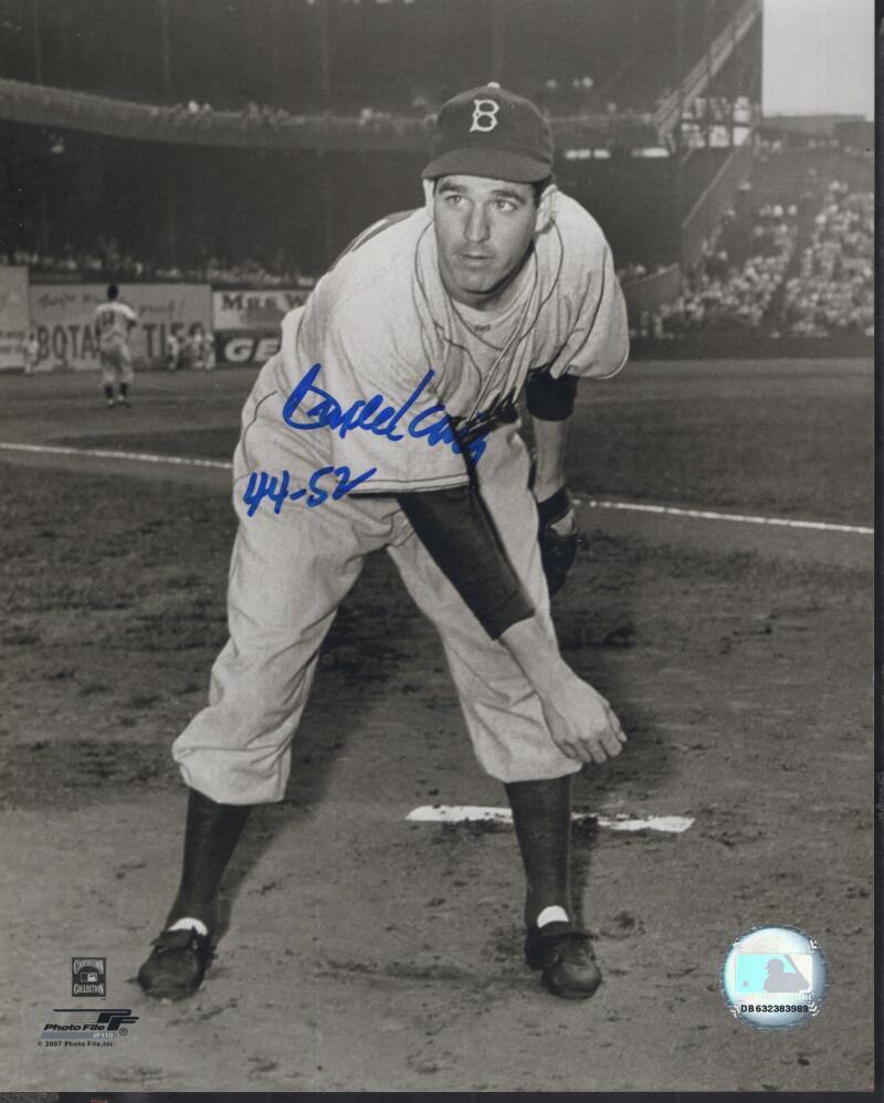 CLYDE KING  BROOKLYN DODGERS  SIGNED AUTOGRAPHED 8X10 PHOTO W/ COA