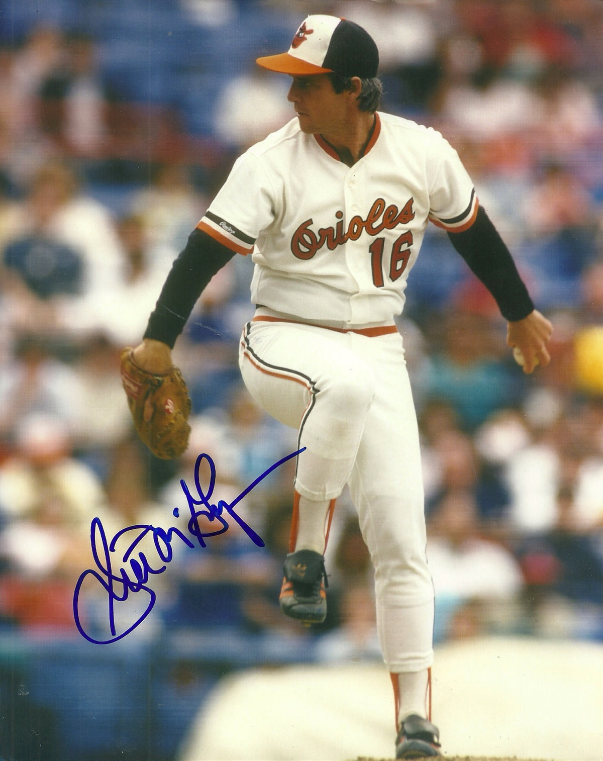 SCOTT MCGREGOR BALTIMORE ORIOLES SIGNED AUTO 8x10 PHOTO W/COA