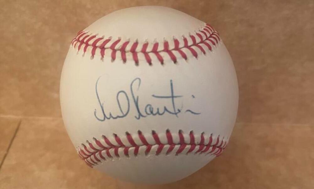 PHIL PLANTIER RED SOX  SIGNED AUTO A.L. BASEBALL BECKETT AUTHENTICATED