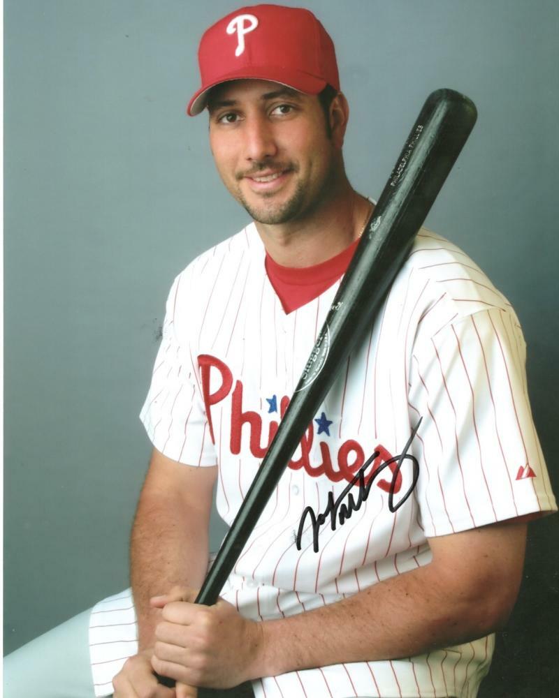 JOHN MABRY PHILADELPHIA PHILLIES  SIGNED AUTOGRAPHED 8X10 PHOTO W/ COA