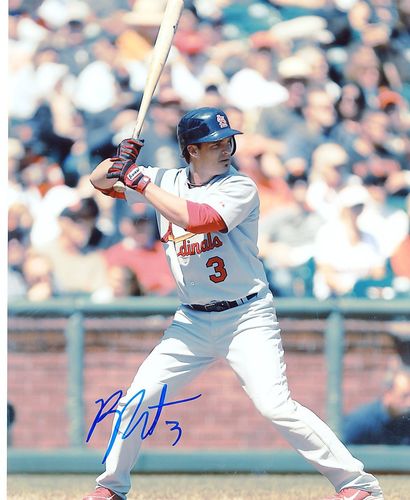 RYAN  THERIOT    ST.  LOUIS  CARDINALS   SIGNED 8X10