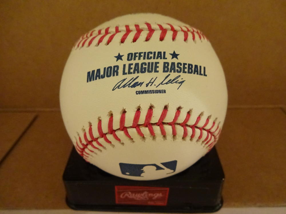 BILL MCCOOL ORIGINAL PADRE   SIGNED  AUTOGRAPHED M.L.  BASEBALL W/COA
