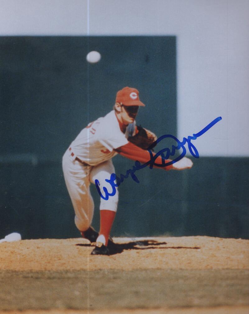 WAYNE GRANGER REDS SIGNED AUTOGRAPHED 8X10 PHOTO W/ COA