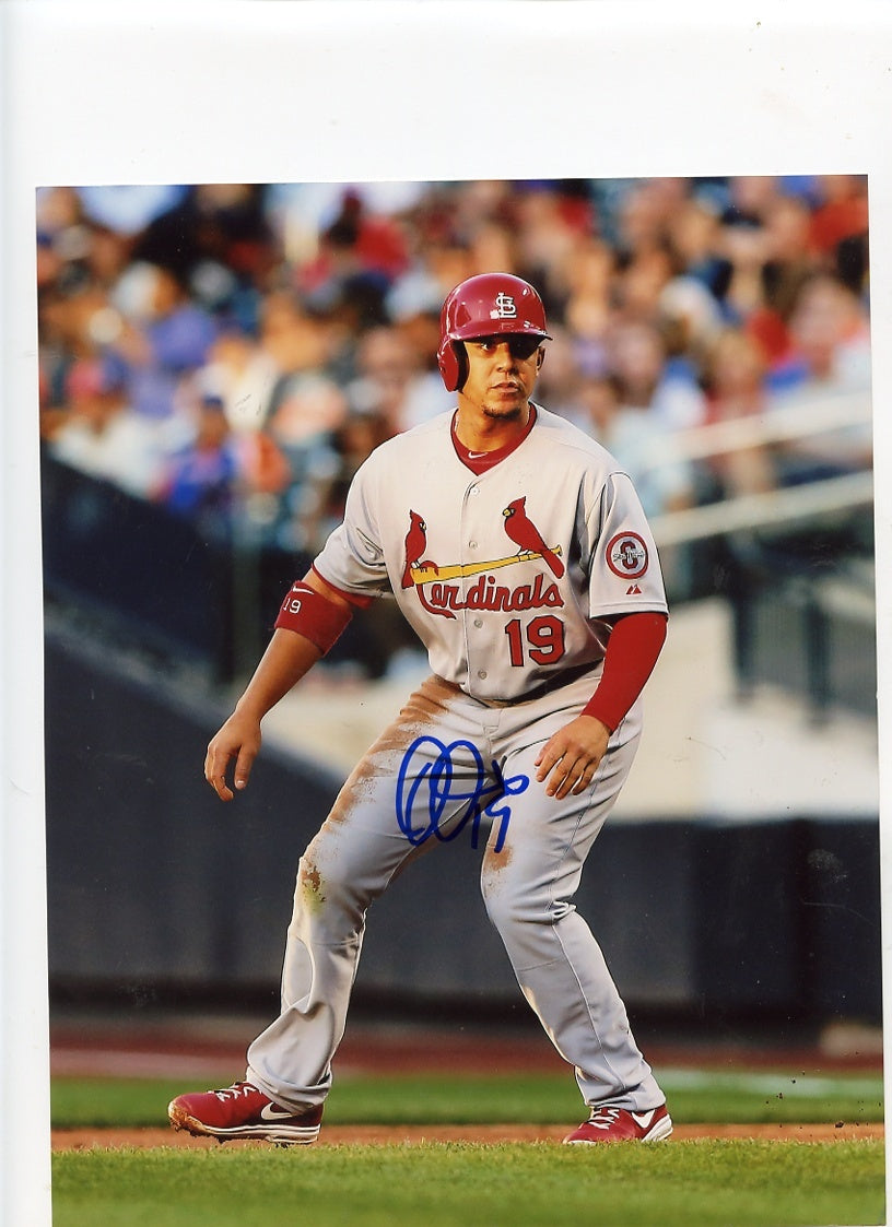 JON  JAY  ST. LOUIS  CARDINALS   SIGNED AUTOGRAPHED 8X10  PHOTO