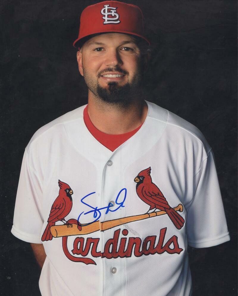 SCOTT MOORE ST. LOUIS CARDINALS  SIGNED AUTOGRAPHED 8X10 PHOTO W/ COA