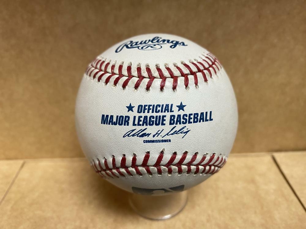 JIM PARQUE CHICAGO WHITE SOX/RAYS SIGNED AUTOGRAPHED M.L. BASEBALL W/ COA
