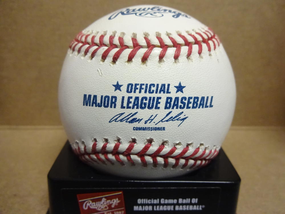 MITCH EINERTSON HOUSTON ASTROS SIGNED M.L. BASEBALL W/COA