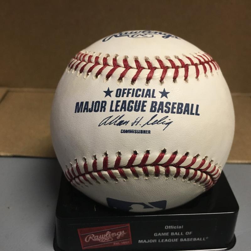 BEN GRIEVE OAKLAND A'S M.L. SIGNED BASEBALL W/COA