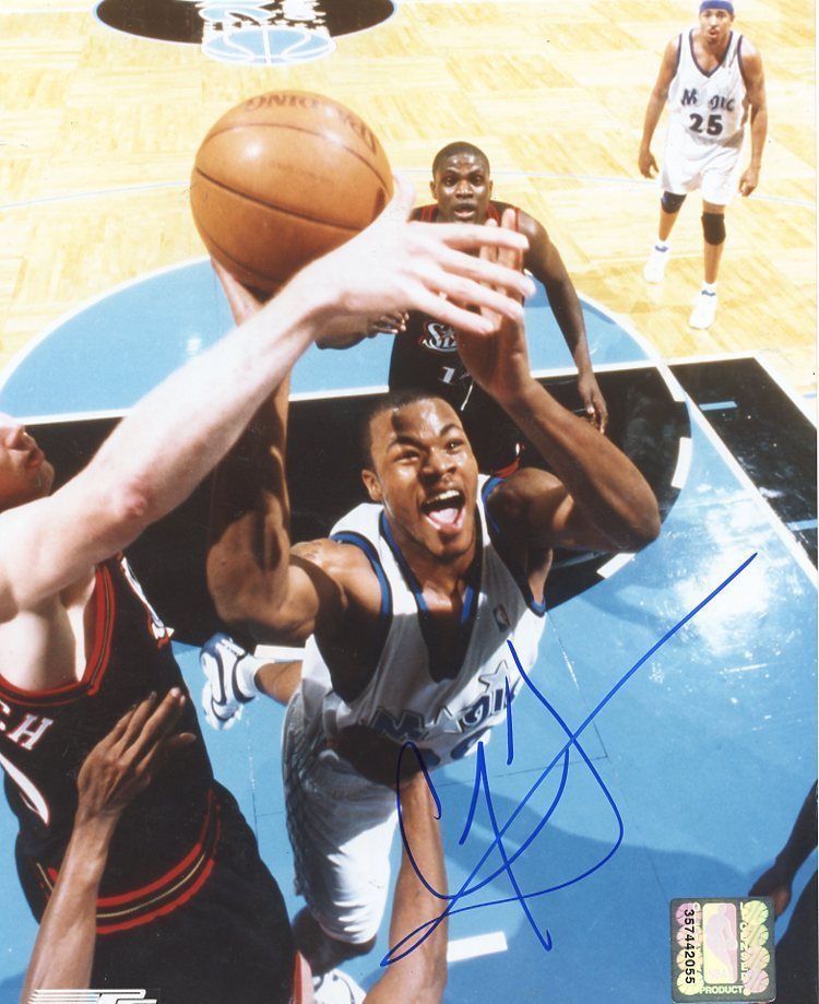 COREY MAGGETTE ORLANDO MAGIC SIGNED AUTOGRAPHED 8X10 PHOTO W/COA