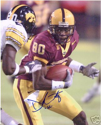 DEREK HAGAN ARIZONA ST. SUN DEVILS SIGNED 8X10 PHOTO