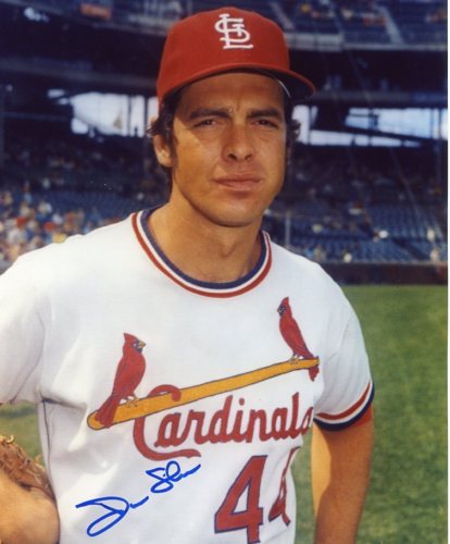 DON SHAW ST. LOUIS CARDINALS SIGNED 8X10 PHOTO W/COA