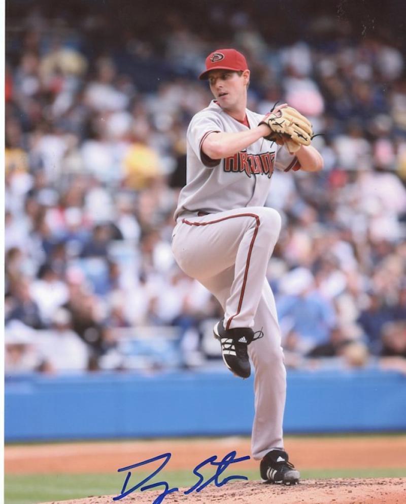 DOUG SLATEN ARIZONA DIAMONDBACKS DECEASED SIGNED 8X10  PHOTO  W/COA