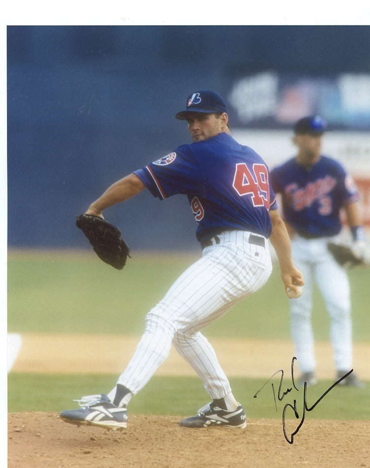 REID  CORNELIUS    MONTREAL  EXPOS   SIGNED AUTOGRAPHED 8X10  PHOTO