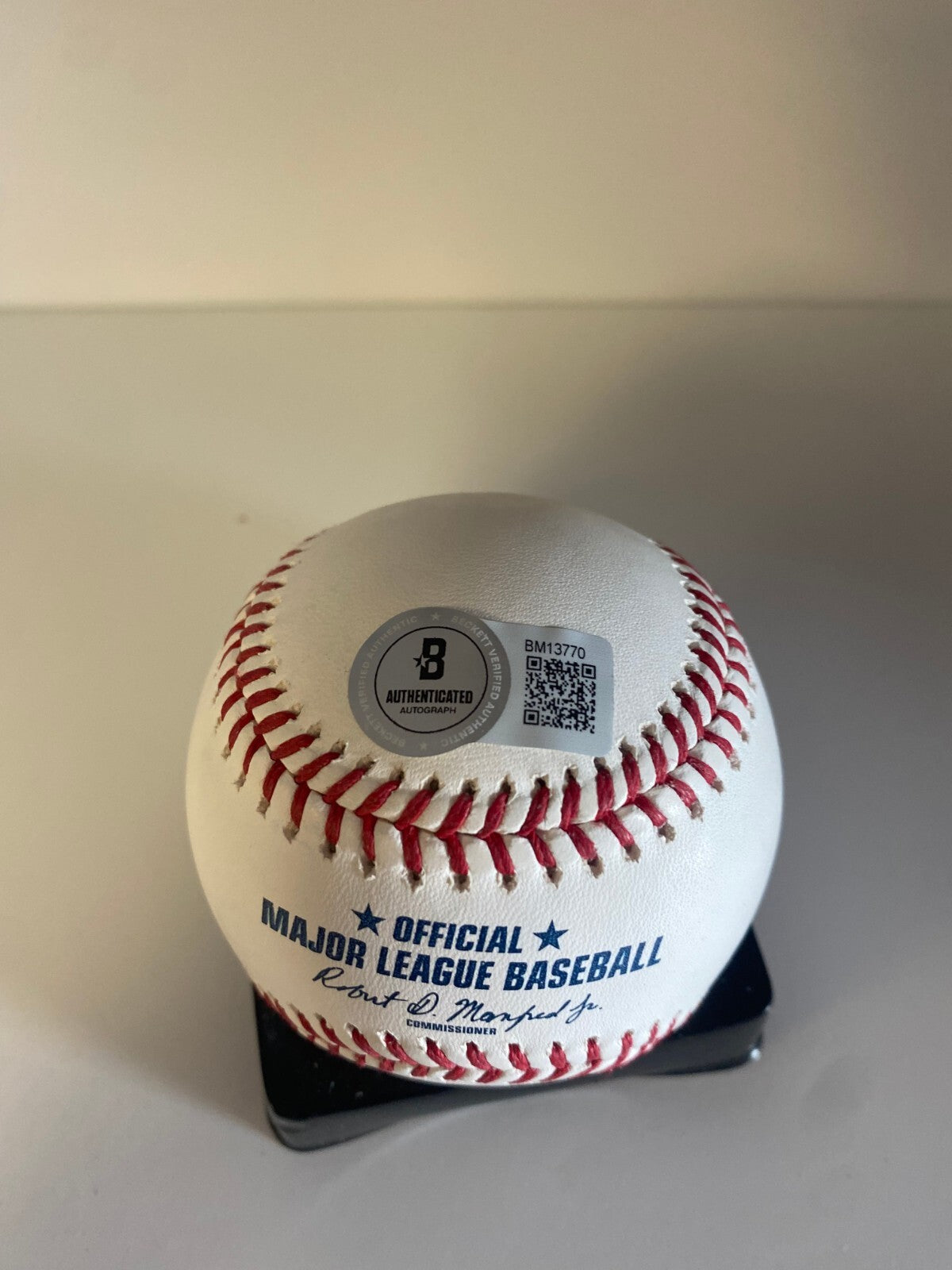 REGGIE JACKSON A'S/YANKEES SIGNED AUTOGRAPHED HALL OF FAME BASEBALL BECKETT AUTH
