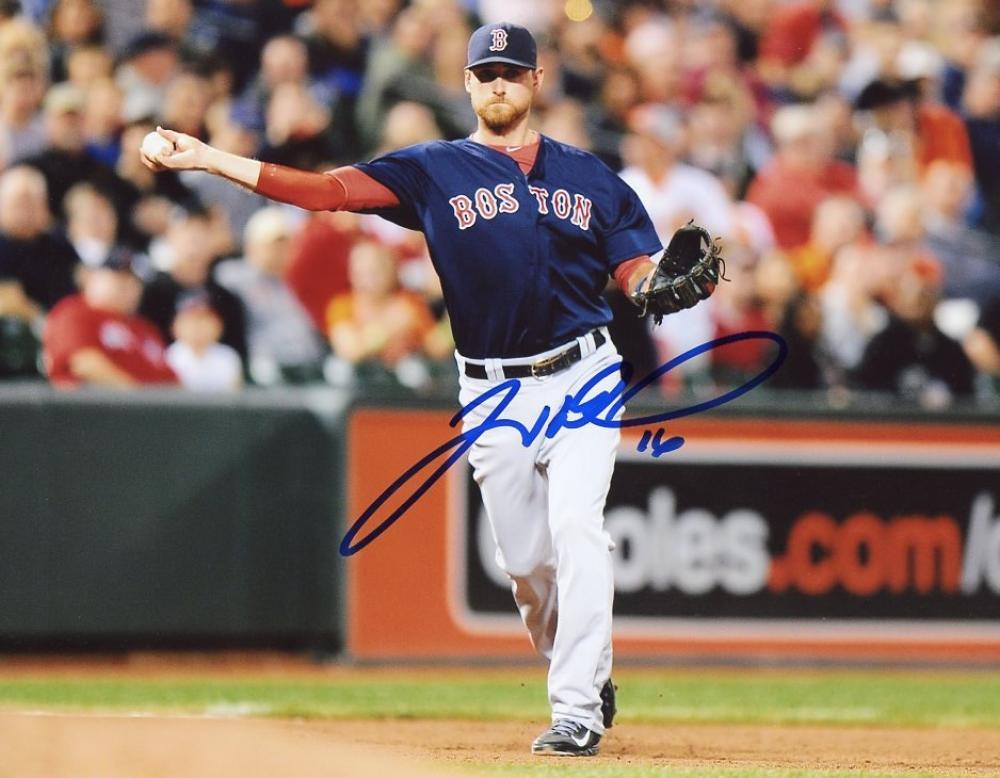 WILL MIDDLEBROOKS BOSTON RED SOX #16 SIGNED 8X10 PHOTO W/COA 