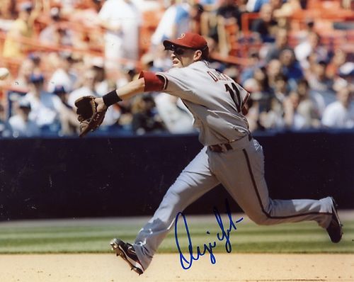 AUGIE  OJEDA     ARIZONA  DIAMONDBACKS    SIGNED 8X10