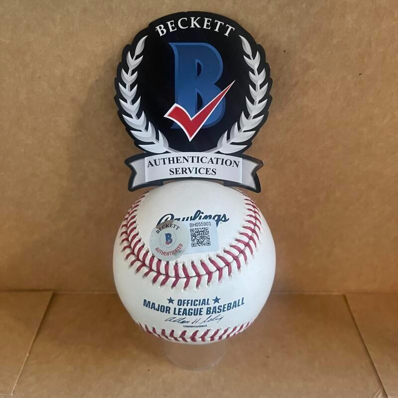 MIKE LAVALLIERE  PIRATES/CARDINALS SIGNED AUTO M.L. BASEBALL BAS AUTHENICATED