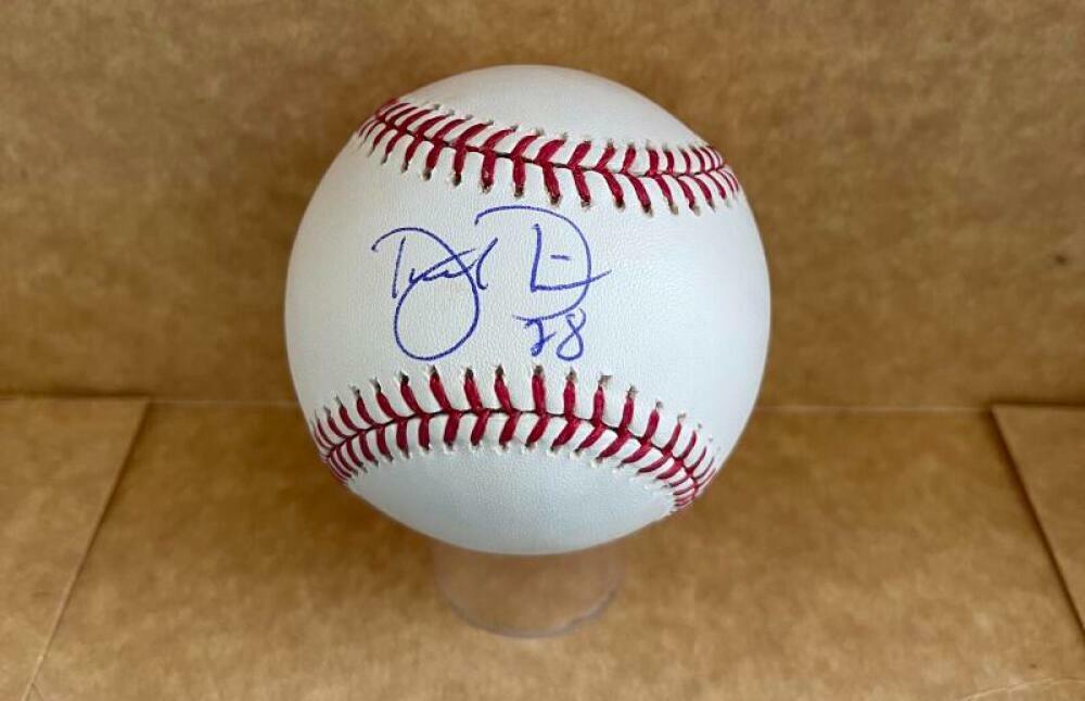 DARREN OLIVER CARDINALS/RED SOX SIGNED AUTO M.L. BASEBALL BECKETT BA29444
