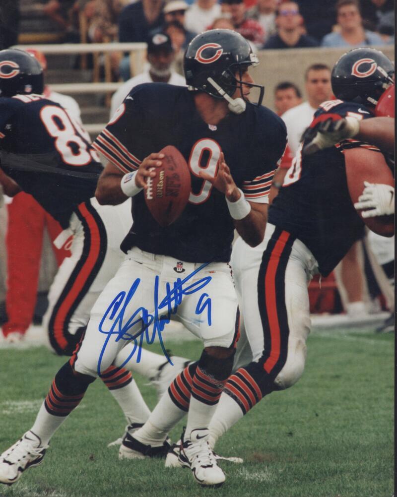 SHANE MATTHEWS BEARS QB SIGNED AUTOGRAPHED 8X10 PHOTO W/ COA