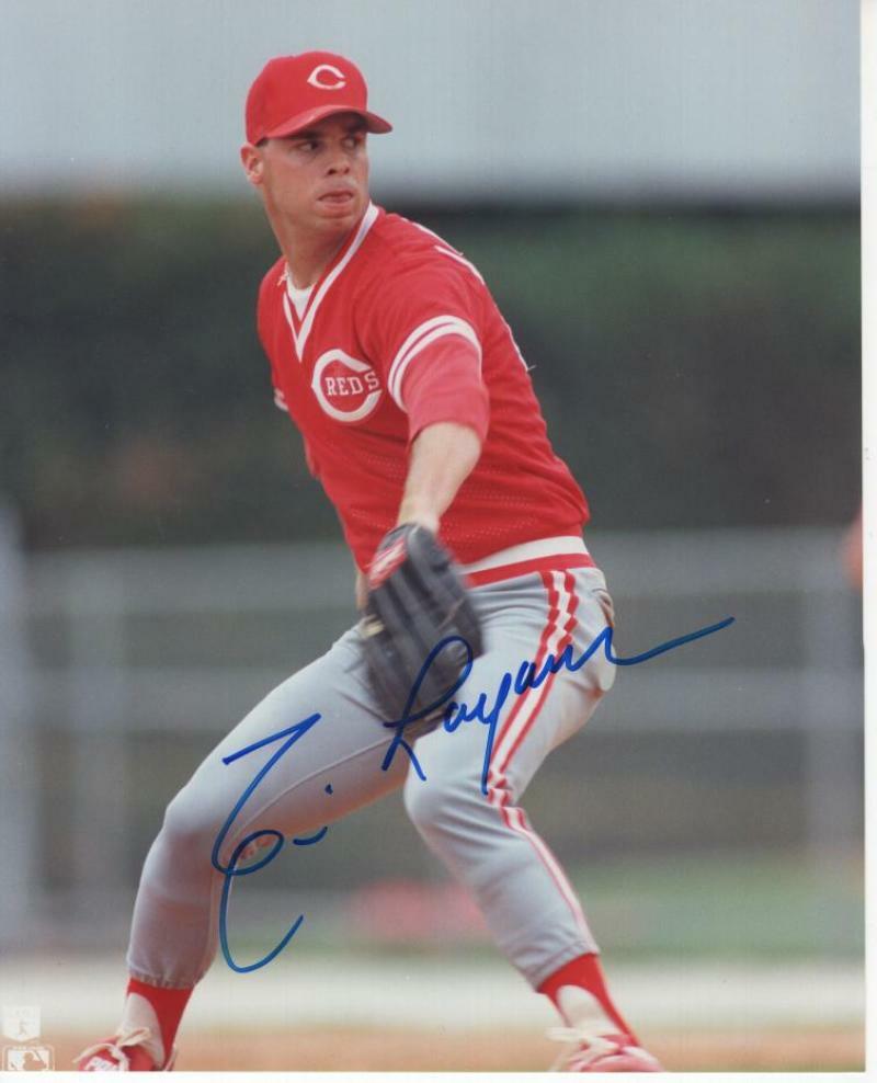 TIM LAYANA CINCINNATI REDS DECEASED SIGNED AUTOGRAPHED 8X10 W/ COA