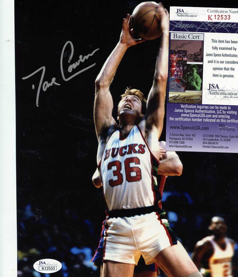 DAVE COWENS  MILWAUKEE BUCKS     SIGNED AUTOGRAPHED 8X10    JSA K12533