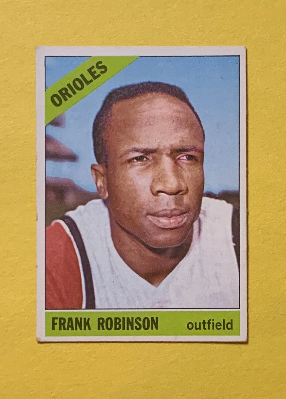 1966 TOPPS FRANK ROBINSON #310 ORIOLES HOF