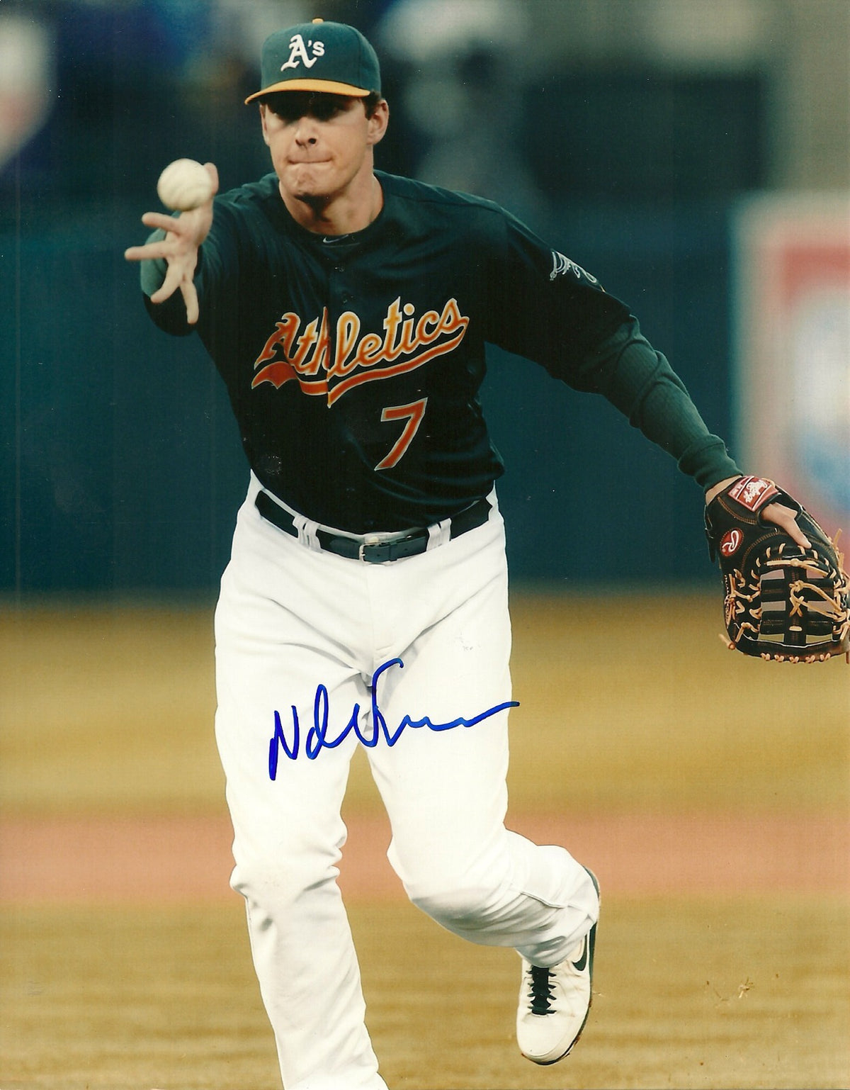 NATE FREIMAN OAKLAND ATHLETICS SIGNED AUTOGRAPHED 8x10 PHOTO W/COA TOSS