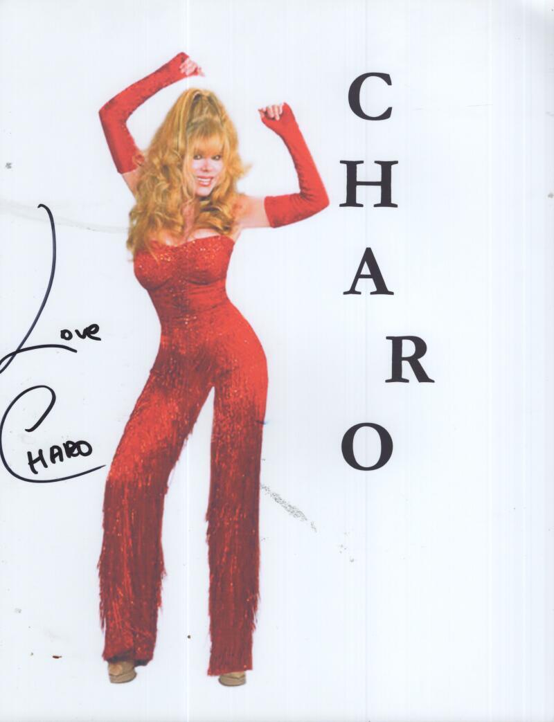 CHARO SINGER SIGNED AUTOGRAPHED 8X5X11 PHOTO W/ COA