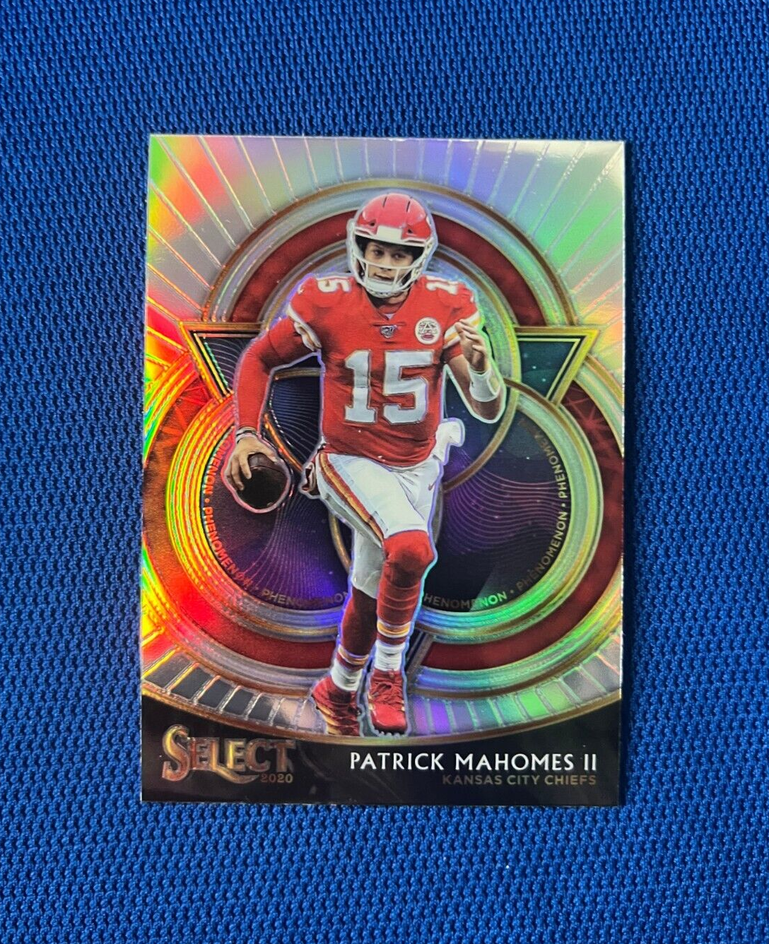 2020 PANINI SELECT PATRICK MAHOMES KANSAS CHIEFS CHIEFS SILVER PRIZM CARD #P1