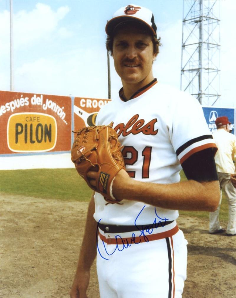 DAVE FORD BALTIMORE ORIOLES SIGNED AUTOGRAPHED 8X10 PHOTO W/COA