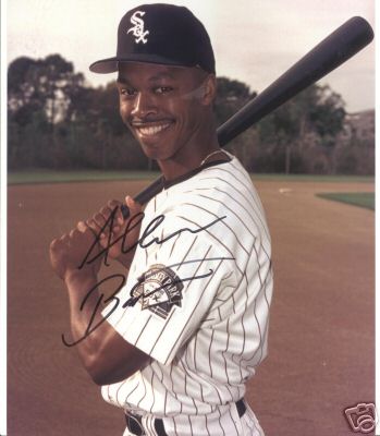 ALLEN BATTLE CHICAGO WHITE SOX SIGNED 8X10 PHOTO W/COA