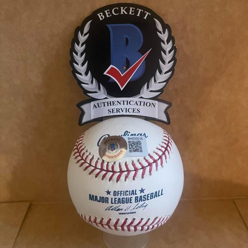 MATT WIETERS CARDINALS/ORIOLES  SIGNED AUTO M.L. BASEBALL BECKETT AUTHENTICATED