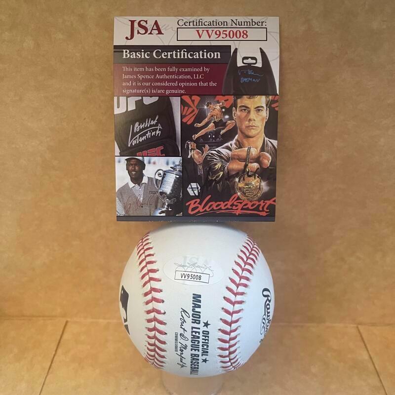 KEITH HERNANDEZ 79 NL BATTING CHAMP SIGNED AUTO ML BASEBALL JSA VV95008
