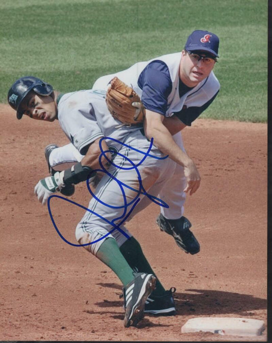 JULIO LUGO TAMPA BAY RAYS  SIGNED AUTOGRAPHED 8X10 PHOTO W/ COA