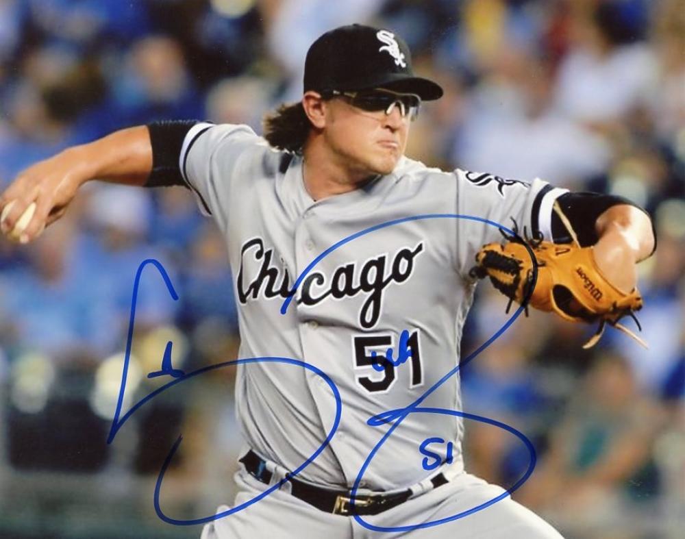 CARSON FULLMER CHICAGO WHITE SOX #51 SIGNED AUTOGRAPHED 8X10 PHOTO W/ COA 