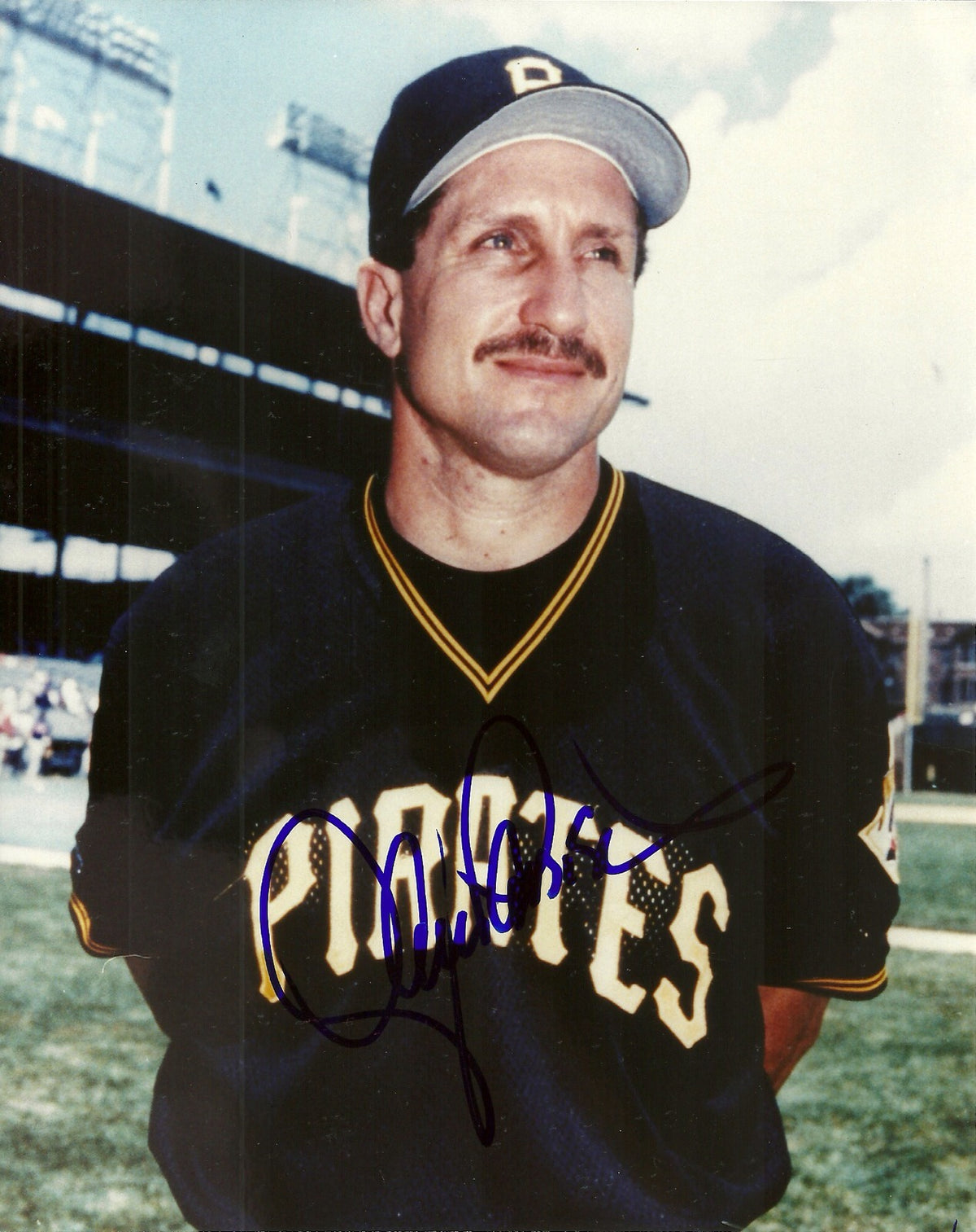 LANCE PARRISH PITTSBURGH PIRATES SIGNED AUTO 8x10 PHOTO W/COA