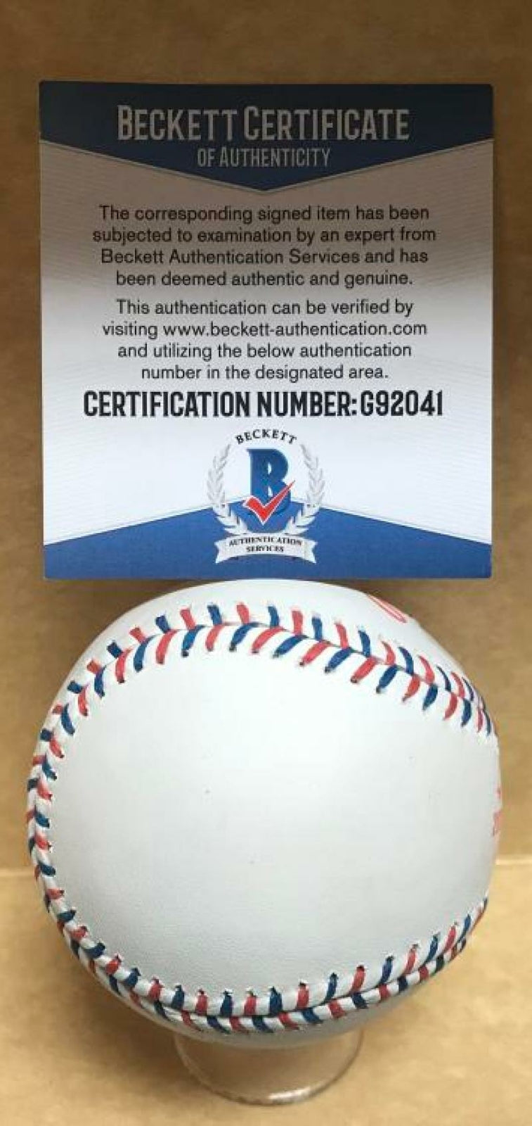JONATHAN SCHOOP TWINS/ORIOLES SIGNED 2017 ALL STAR GAME BASEBALL BECKETT G92041