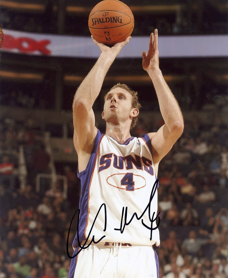 SEAN MARKS PHOENIX SUNS SIGNED AUTOGRAPHED 8X10 PHOTO W/COA