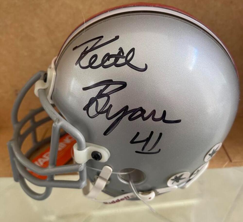KEITH BYARS SAME SIGNED AUTO AUTHENTIC MINI HELMET W/ COA