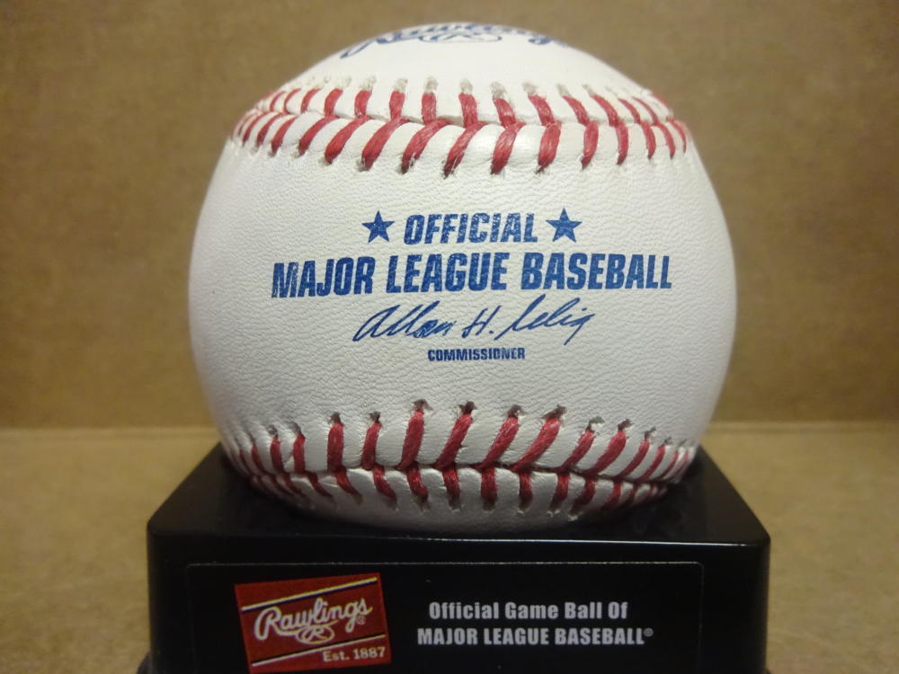 BRANDON WOOD ANGELS/PIRATES SIGNED M.L. BASEBALL W/COA