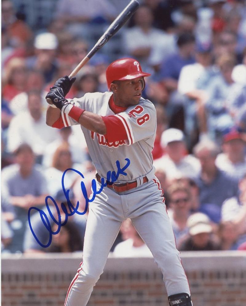 ALEX ARIAS PHILADELPHIA PHILLIES SIGNED AUTOGRAPHED 8X10 PHOTOS W/COA 