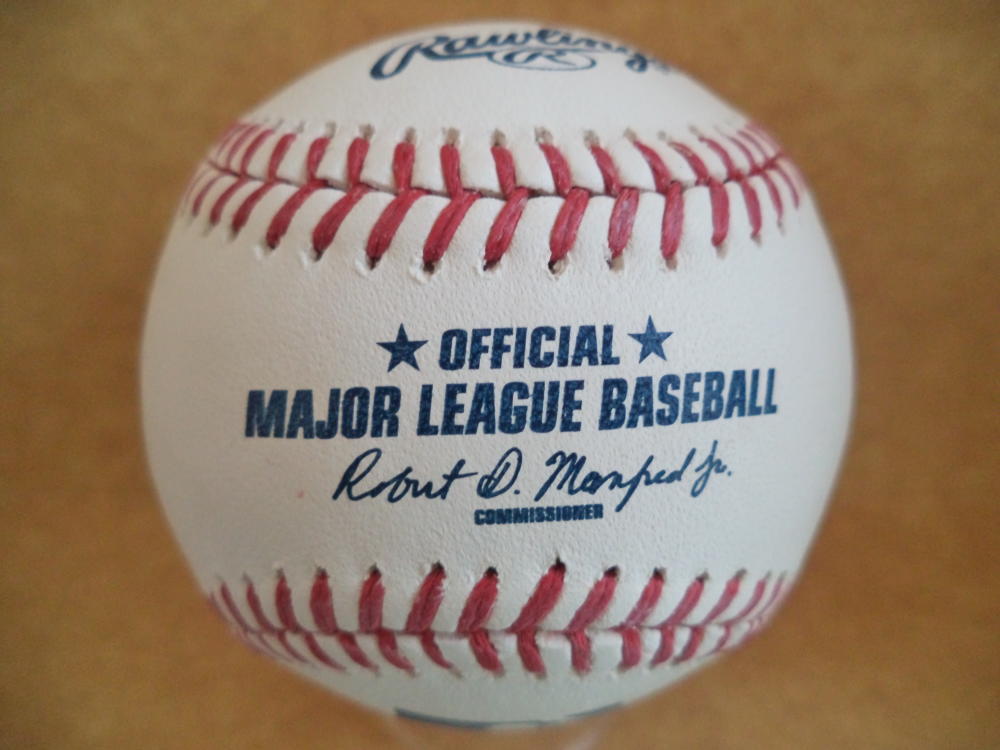 ANTHONY ALFORD TORONTO BLUE JAYS SIGNED AUTOGRAPHED M.L. BASEBALL W/COA B