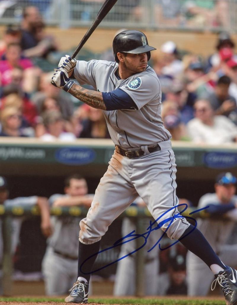 STEFEN ROMERO SEATTLE MARINERS SIGNED 8X10 PHOTO W/COA